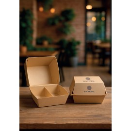 DOUBLE BURGER BOX